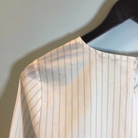 Madewell Stripe Tiered Sleeve Top - Picture 4 of 6